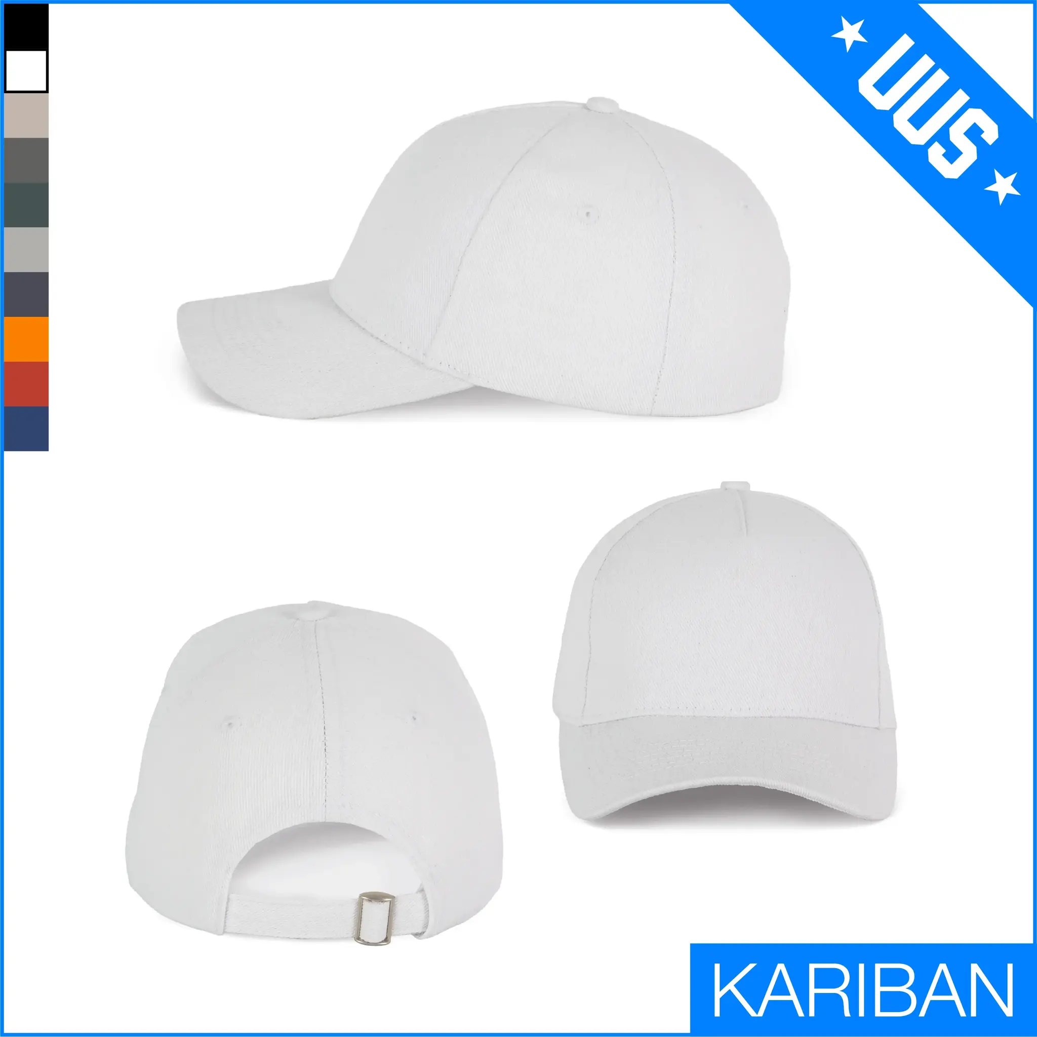 KP288 taaskasutatud kangast klassikaline nokamüts