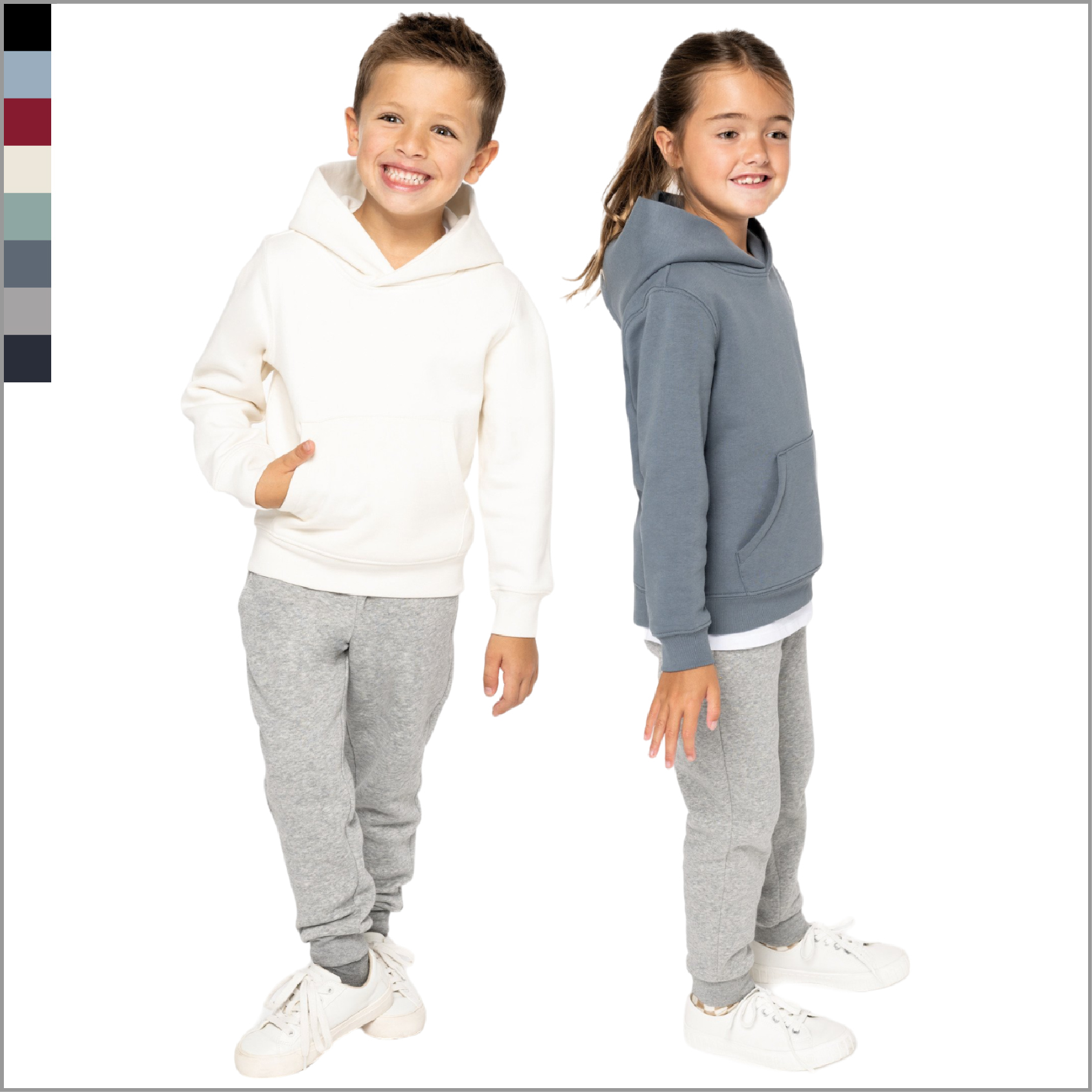 NS404 orgaanilisest kangast laste kapuutsiga pusa