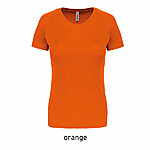 PA439 kiiresti kuivav naiste spordisärk, oranž