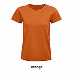 PIONEER W orgaanilisest puuvillast universaalne t-särk naistele, oranž