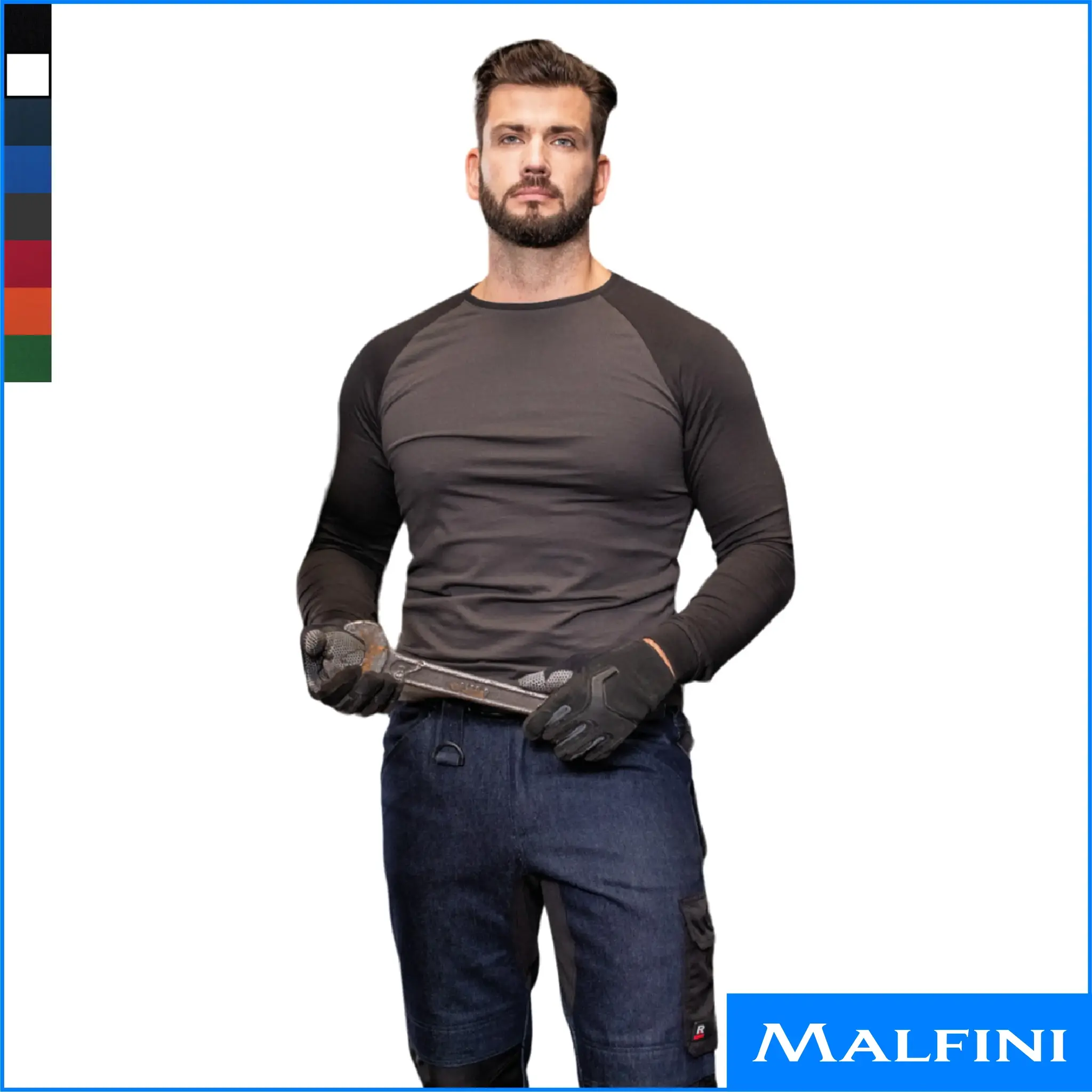  STREET LS mitmevärviline pikkade varrukatega särk