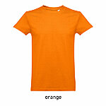 AKNKARA klassikalise lõikega ja fitiga t-särk, oranž