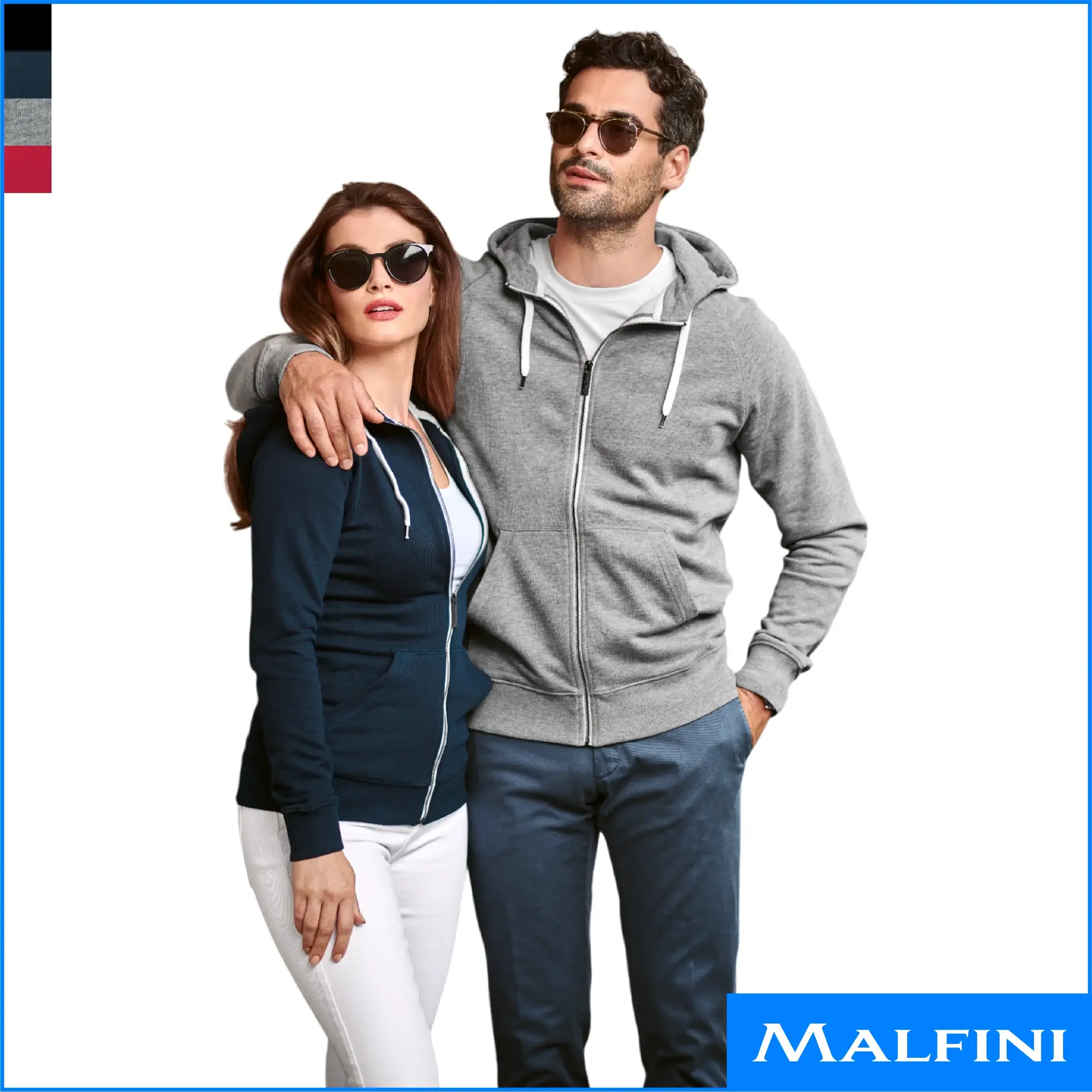 VOYAGE luku ja kapuutsiga pusa meestele