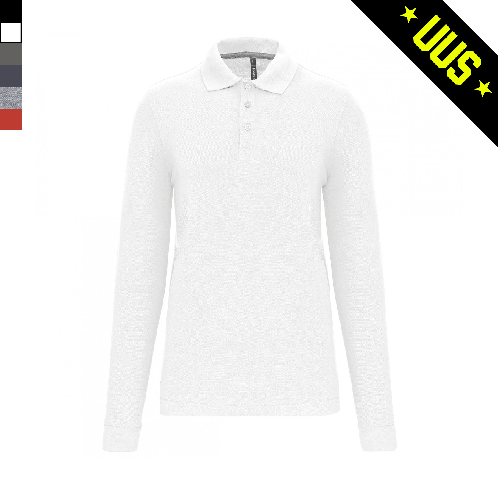 WK276 vastupidav, antibakteraalse ja anti-pilling töötlusega meeste polo