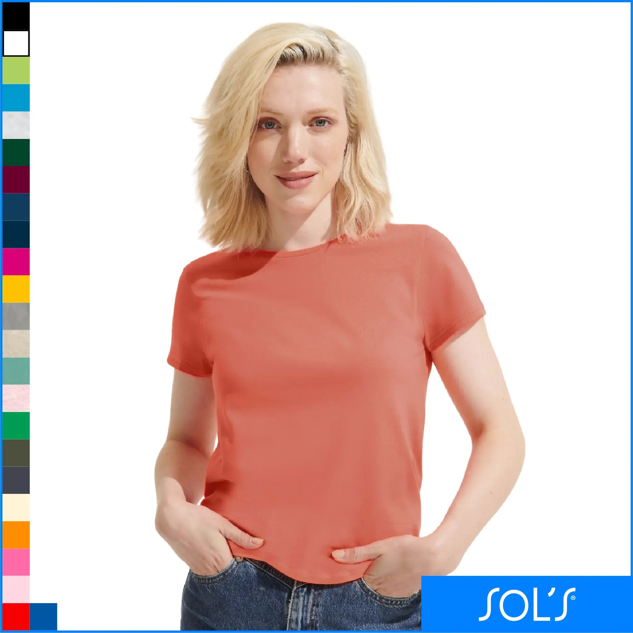 CRUSADER W orgaanilisest puuvillast t-särk naistele