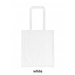 KEYWEST laia põhjaga praktiline tote bag: valge