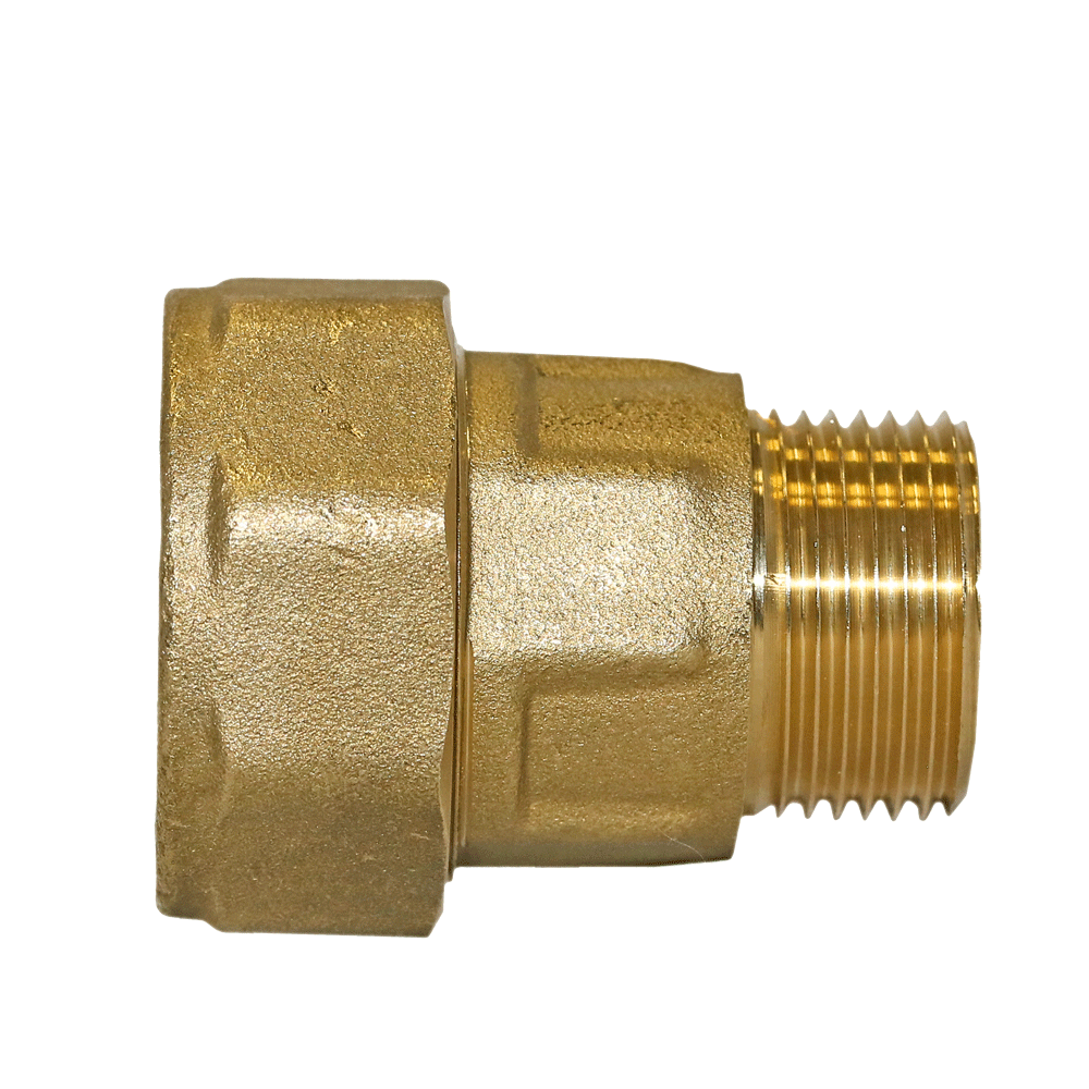 Brass fittings for steel pipe with internal/external thread (FM) — Biston