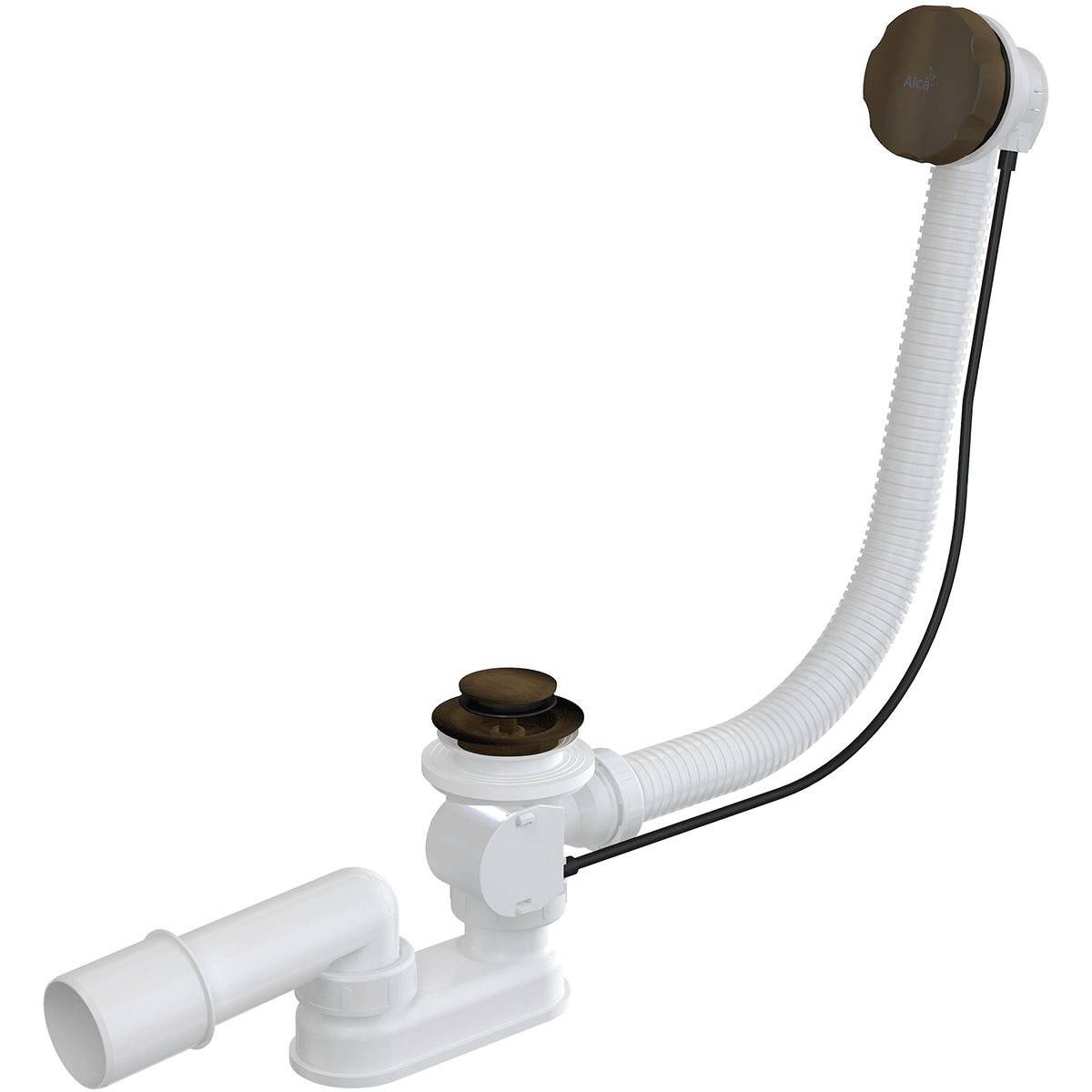Bath siphon with cable Ø40 / 50 2A55ANTIC — Biston