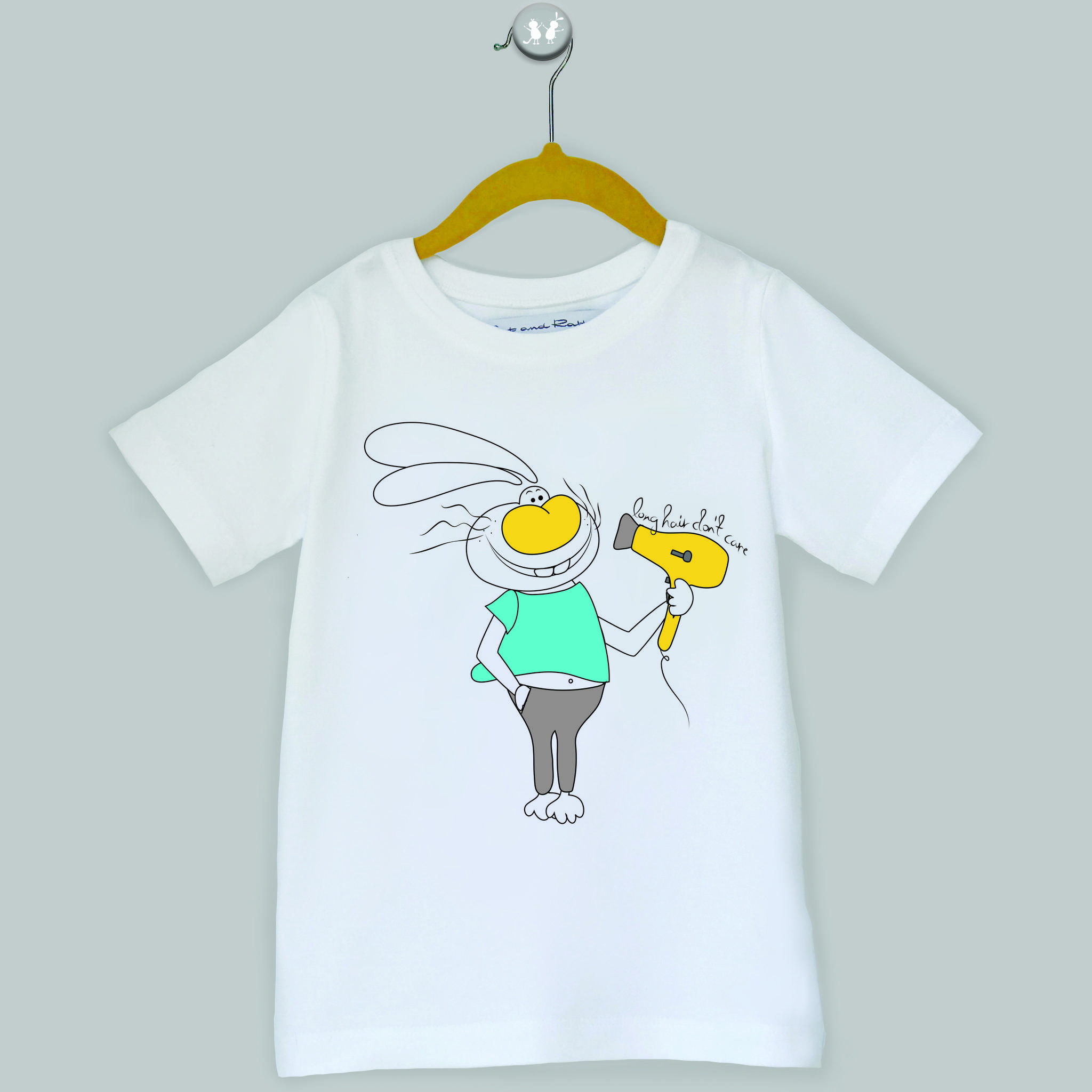 Long Hair Don T Care Cat And Rabbit The Most Comfy And Fun Kids Clothing Handmade In Europe