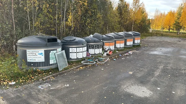 Kittilässä Lämpötien keräyspisteellä on ilmennyt toistuvasti väärinkäytöksiä.
