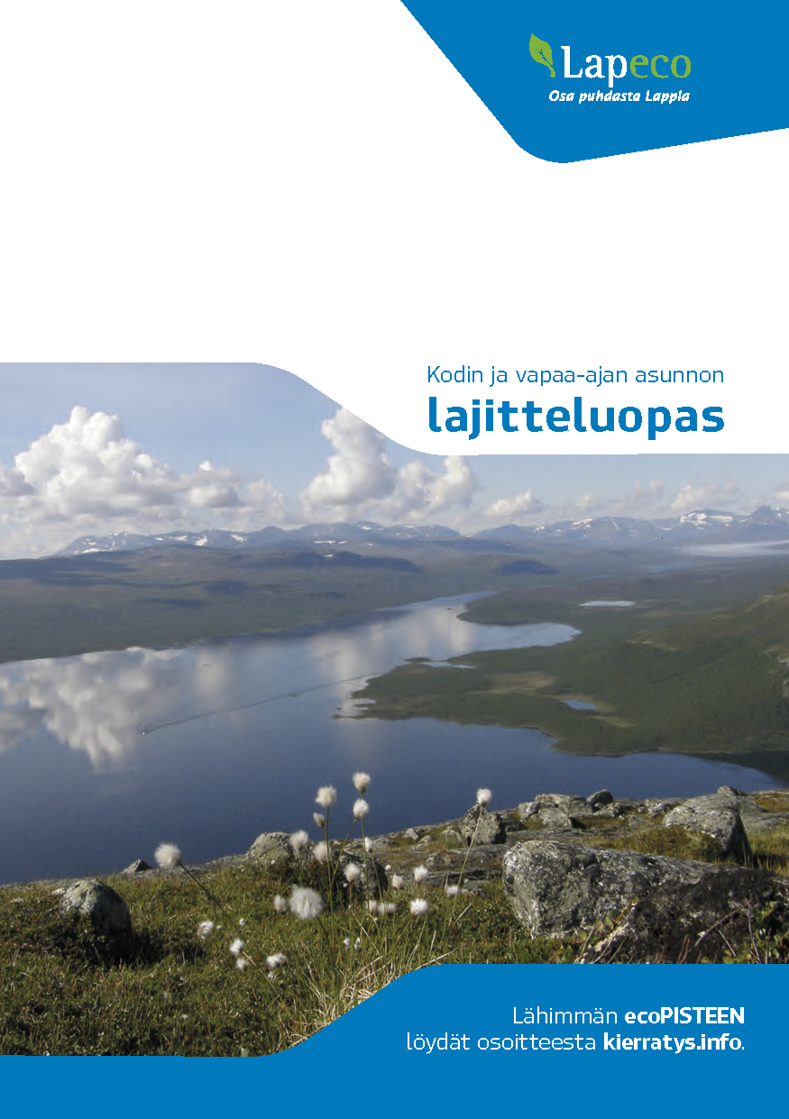 Uusin asiakaslehtemme ecoVIESTI ja lajitteluopas ovat jaossa! — Lapin  Jätehuolto kuntayhtymä Lapeco