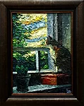 "Õhtuvalgus". 2026. Õli lõuendil. 40×30 cm. Erakogus 