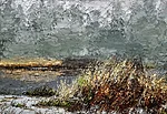 "Silence. River". 2026. Oil on canvas. 70x100 cm. Private collection 