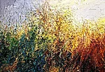 "Maadligi maastik. Valgus". 2026. Õli lõuendil. 70x100 cm. Asukoht: galerii Vernissage 