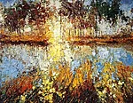 "Contrasts. Water". 2026. Oil on canvas. 80x100 cm. Private collection 