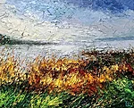 "Cold Light. Coast". 2026. Oil on canvas. 40x50 cm. Private collection 