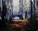 &quot;Forest. Light&quot;. 2019. Oil on canvas. 16&#x27;&#x27; 19&#x27;&#x27;. Private collection 