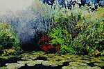 &quot;River Landscape&quot;. 2020. Oil on canvas. 80x120 cm. Private collection 
