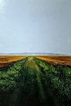 "Movement. Mist". 2024. Oil on canvas. 190x130 cm. Location: Gallery Vernissage 