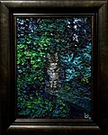 "Suur roheline". 2026. Õli lõuendil. 40×30 cm. Asukoht: galerii Von Art 