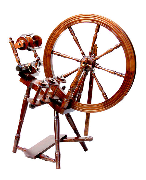 Kromski Interlude spinning wheel finished walnut