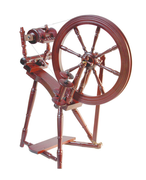 Kromski Prelude spinning wheel finished mahogany