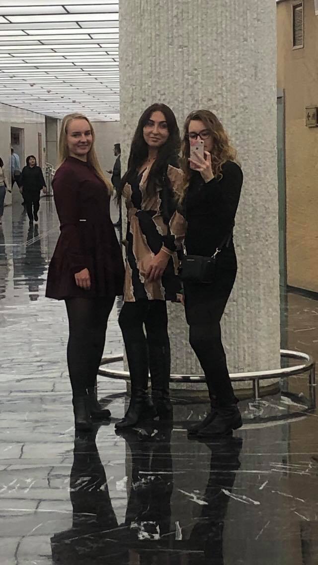 Magda, Oliwia and Dominika from Poland