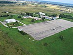 Tartu lennuvälja ümbrus enne akadeemia õppehoone valmimist