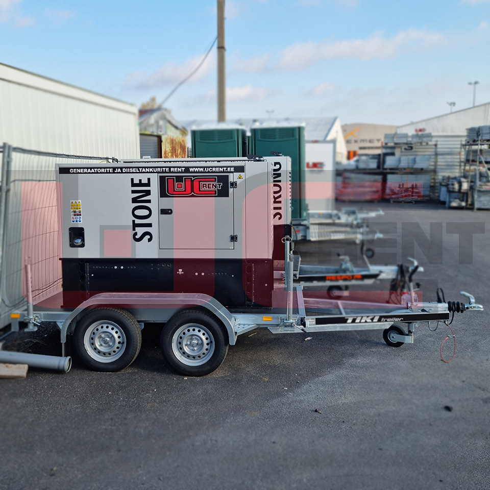Generaator Genmac STONE 24kW haagisel, diisel