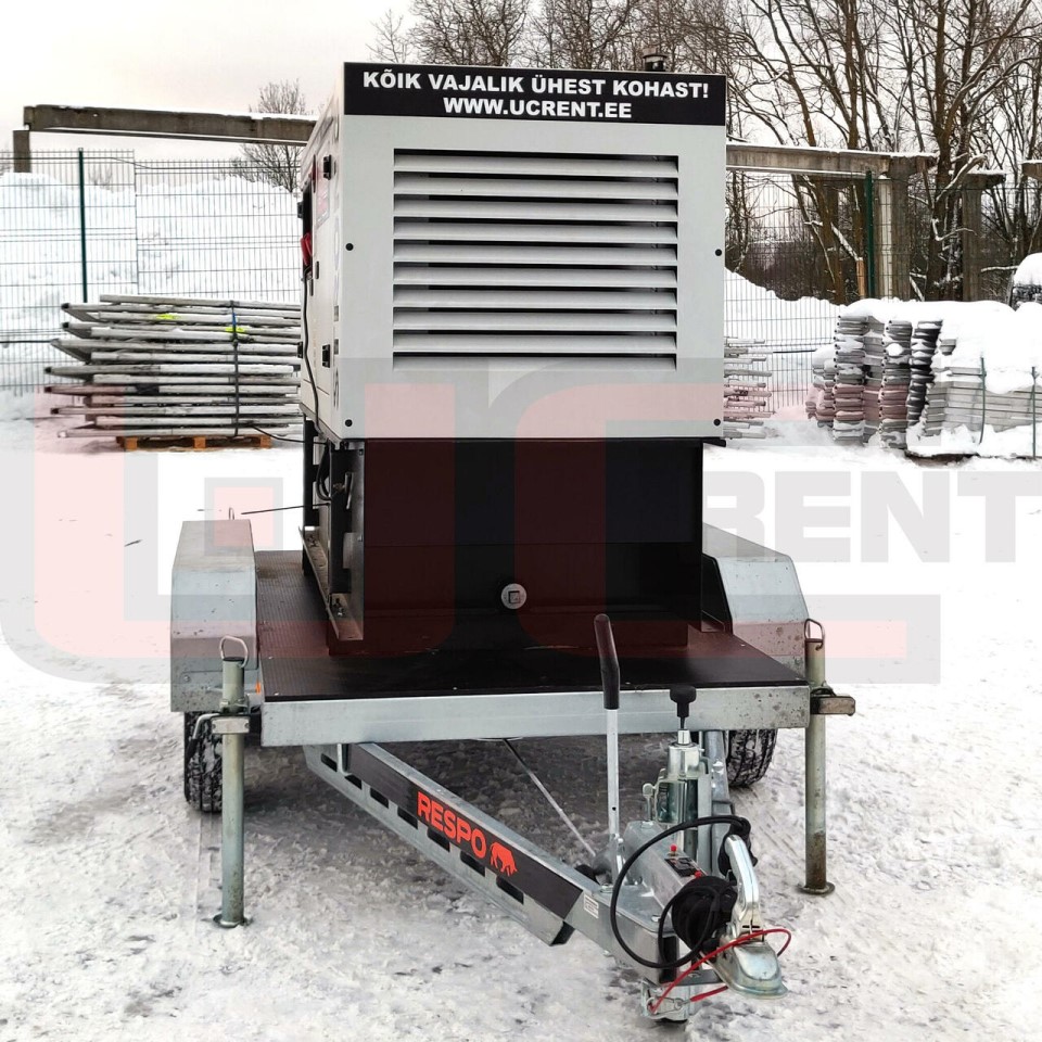 Generaator Genmac STRONG 36kW haagisel, diisel