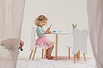 Wings chair and table set for children