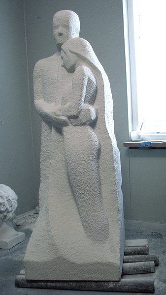 Orgita dolomiidist skulptuur.