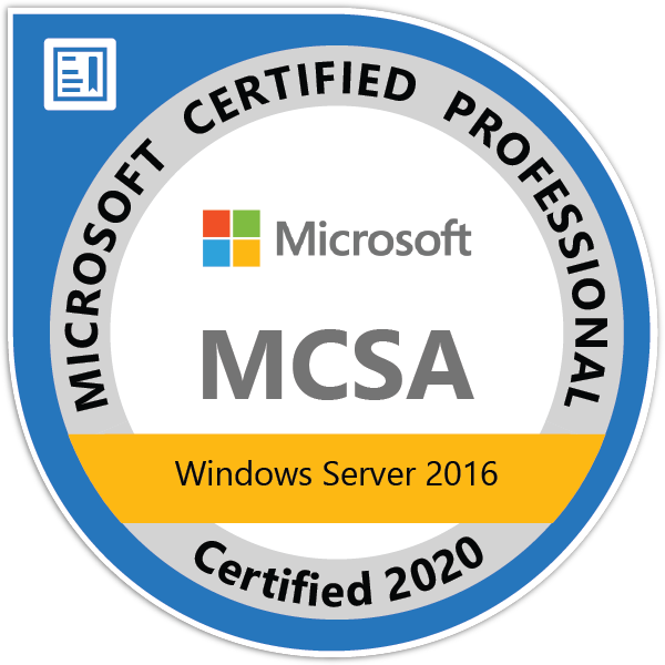 Microsoft Certified Solutions Associate