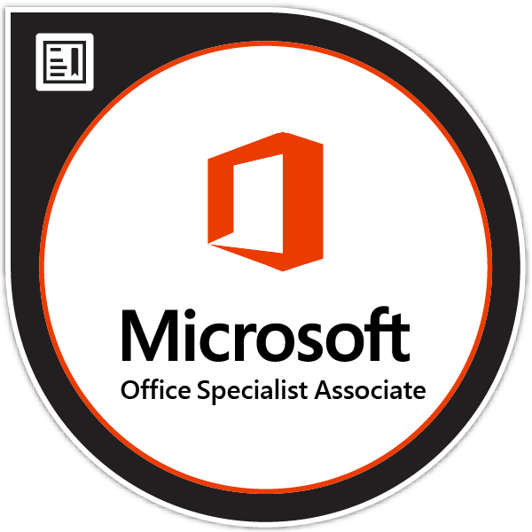 Microsoft Office Specialist: Associate (Microsoft 365 Apps and Office 2019)