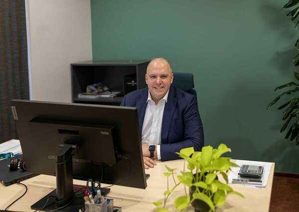 Vahur Jõesalu, CEO of BRS Networks Baltic AS. Foto: Marten Martšenkov