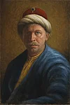 "The Ruler" Oil on linen, 40x60 cm. A special commission.
