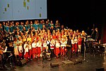 Coro de la radio de Estonia. Concierto del disco de música para niños.