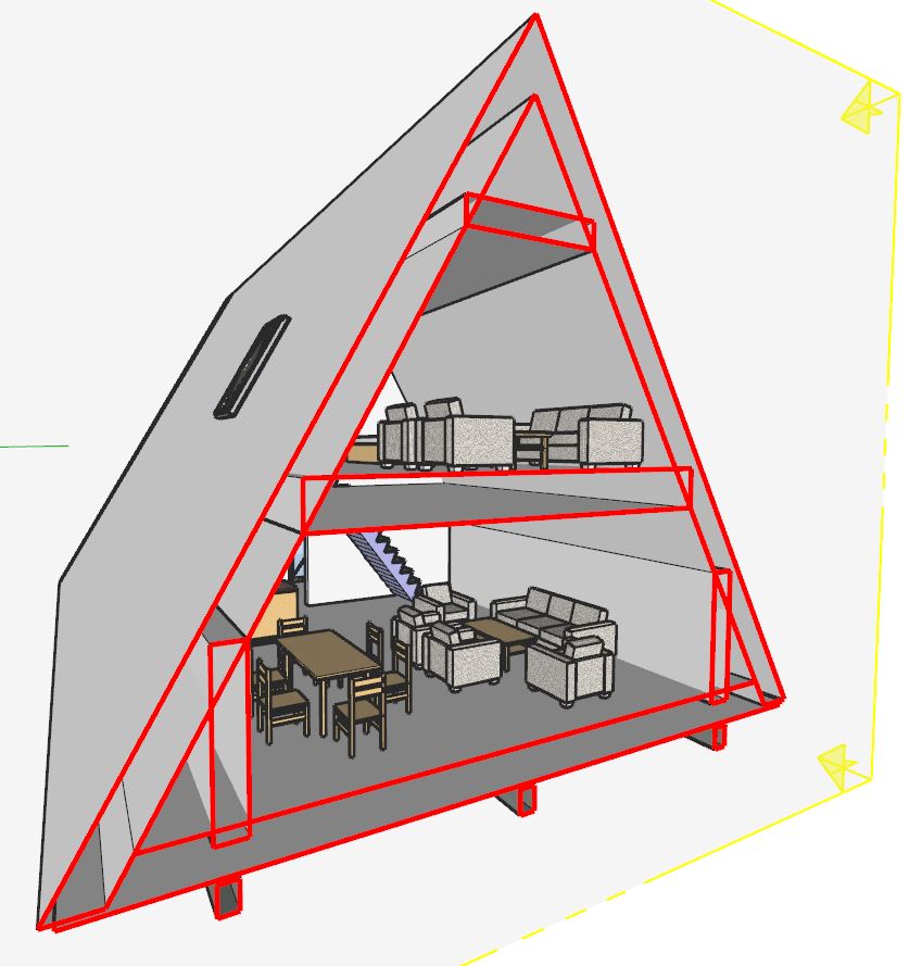 A Frame House Plans With Garage - And the garage itself is one that i ...