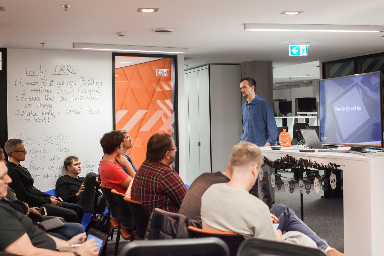 Inslys toimus müügi õpituba