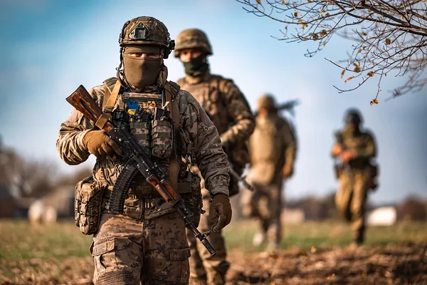  Oxana Chorna. Fighters of the reconnaissance company of the 23rd Separate Mechanised Brigade, Ukraine