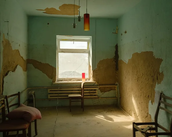 Mykyta Bezus, After Water, 2025. Digital photography. Novovasylivka, Ukraine