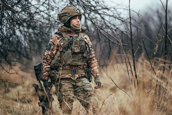 Oxana Chorna. Sniper with the call sign Whiskey. 53rd Separate Mechanised Brigade named after Prince Volodymyr Monomakh. Avdiivka, Ukraine