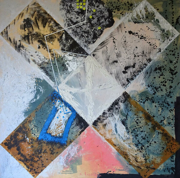 Ristpiste 11 õ vineer 150x150 cm 2021