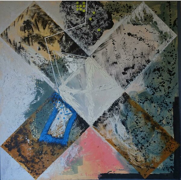 Ristpiste õli vineer 150x150 cm