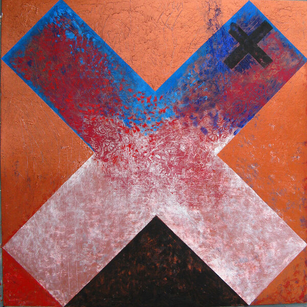 Ristpiste õli vineer 150x150 cm