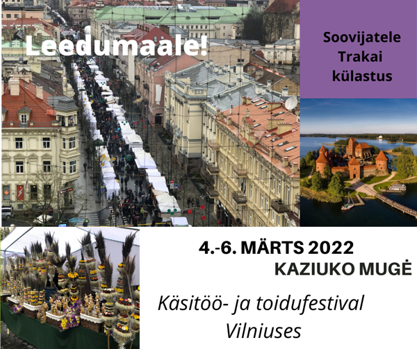 Kaziuko muge 2022 - laat Vilniuses