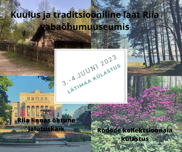 Reis Lätimaale, Riia vabaõhumuuseum ja rodode kollektsioonaed
