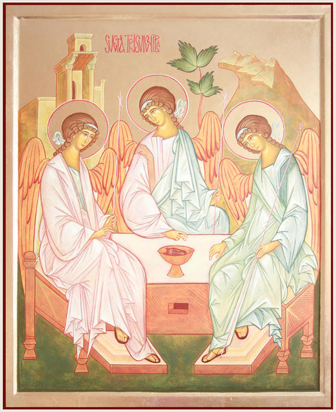  Holy Trinity  (40 x 50 cm)