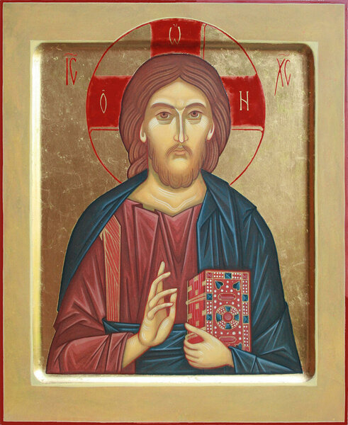 Kristus Pantokrators (20,5 x 25 cm)