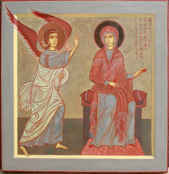 The Annunciation (30 x 30 cm)